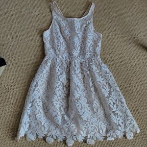 Floral lace dress